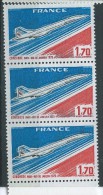 [12] Variété : PA N° 49 Concorde Fond Noir Entre Les Légendes + Poste Aérienne En Rouge Au Lieu D'orange + Normal ** - Unused Stamps