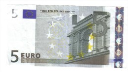 5 € JEAN-CLAUDE TRICHET IRLANDA EIRE T K003B5 CIRCULATED Cod.€.192 - 5 Euro