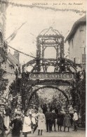 28 - COURVILLE - Jour De Fête, Rue Pannard - Courville