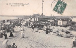 ¤¤  -  545   -  LES MOUTIERS-en-RETZ    -  La Plage Un Jour De Fête  -  Mat De Cocagne    -  ¤¤ - Les Moutiers-en-Retz