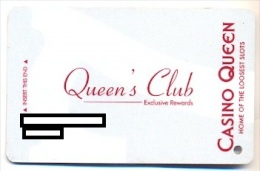 Casino Queen, East St. Louis, IL, U.S.A., Older Used Membership Card, Queen-1 - Casinokarten