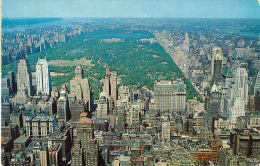 *ETATS-UNIS, NEW-YORK : R.C.A. Building Toward Central Park And Upper Manhattan  (circulée, 1963) - Central Park