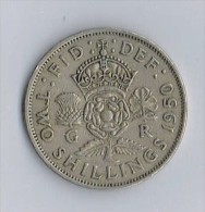 TWO SHILLING Coin - Great Britain George VI 1950 - Autres – Europe