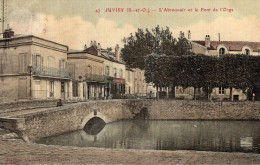 JUVISY --L'abreuvoir Et Le Pont Sur L'Orge - Juvisy-sur-Orge