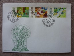 1988 FDC Ausgabetag Vaduz - Covers & Documents