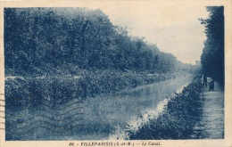 ( CPA 77 )  VILLEPARISIS  /  Le Canal - - Villeparisis