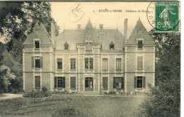 CPA 10 MUSSY SUR SEINE CHATEAU DE MUSSY 1910 - Mussy-sur-Seine