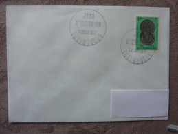 1972 1er Jour Union économique Belgo-luxembourgeoise (adresse Cachée) - Storia Postale