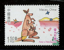 (cl. 3 - P7)  Macao ** N° 1249 (ref. Michel Au Dos) - Skippy Le Kangourou - Nuovi