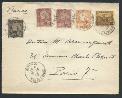 FRANCE - TUNISIE - Enveloppe De Sfax Pour Paris En 1925 - Voir Scans - Lot  P14057 - Brieven En Documenten