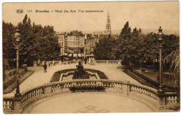 Brussel, Bruxelles, Mont Des Arts, Vue Panoramiqie  (pk27327) - Mehransichten, Panoramakarten