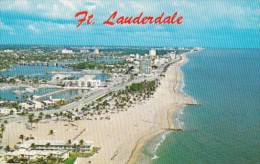 Florida Fort Lauderdale Aerial View Of The Beach - Fort Lauderdale