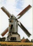 GISTEL (W.Vl.) - Molen/moulin - De Oostmolen Opgezeild En In Werking, Kort Na De Herbouw / Restauratie Van 1984 - Gistel