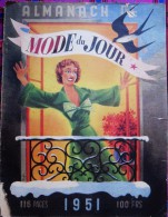 ALMANACH DE 1951 - MODE DU JOUR - Big : 1941-60