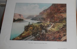 Etats Unis. Utah. Ruby Castles. Canyon De La Grand River. 1914. - Autres & Non Classés