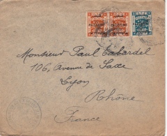 1927- Lettre EEF CaD Bethleem >> 5x2&3 Pour La France - Palestine