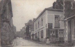 Châteaugiron 35 - Boulevard De La Gare - Cachet Franchise Militaire Belgique 1916 - Châteaugiron