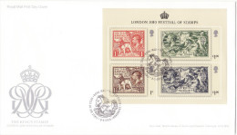 GREAT BRITAIN 2010. LONDON FESTIVAL THE KINGS STAMPS FDC - Zonder Classificatie