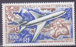 Nouvelle Calédonie Aérien N°144 Première Liaison Nouméa Paris Par Dc 10 **neuf - Unused Stamps