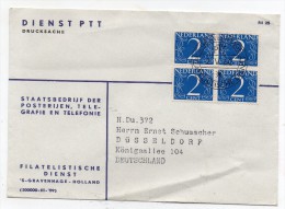 Lettre Pays-Bas Pour Allemagne 1960 Dienst PTT - ( Nederland - Deutschland - Gravenhage à Düsseldorf ) - Lettres & Documents