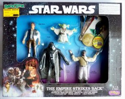 BOITE FIGURINE STAR WARS LA GUERRE DES ETOILES 4 FIGURINES BENDEM FLEXIBLES JUST TOYS 2 - Poder De La Fuerza