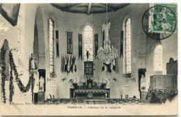 CPA 95  PARMAIN INTERIEUR DE LA CHAPELLE 1915 - Parmain