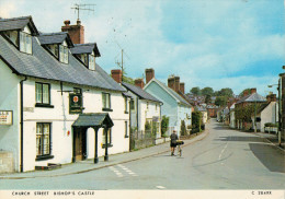 CHURCH STREET   BISHOP'S  CASTLE        (VIAGGIATA) - Shropshire