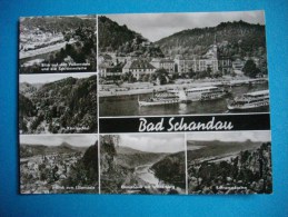 BAD SCHANDAU    -  Allemagne  -  Multivues - Bad Schandau
