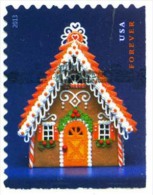 Etats-Unis / United States (Scott No.4820 - Maison Pain D'épice / 2013 / Gingerbread House) (o) P2 - Used Stamps