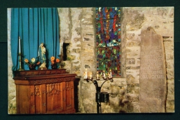 WALES  -  Caldey Island  Ogham Stone  Unused Vintage Postcard As Scan - Pembrokeshire