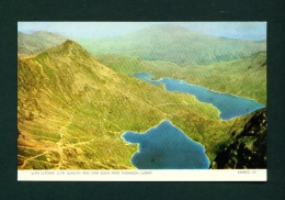 WALES  -  View From Summit Of Snowdon  Unused Postcard As Scan - Merionethshire