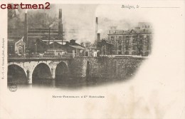 BESSEGES HAUTS-FOURNEAUX ET COMPAGNIE HOUILLERE FORGES USINE 30 GARD 1900 - Bessèges