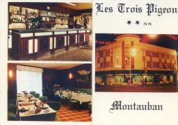 Montauban - Hotel Les Trois Pigeons - Publicités