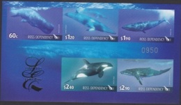 Ross 2010, Whales, LIMITED EDITION, 5val In BF - Nuevos