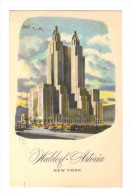 Etats Unis: New York, Waldorf Astoria, Hotel (15-3886) - Cafes, Hotels & Restaurants