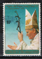 BURUNDI - 1990 - VIAGGIO IN AFRICA DI PAPA GIOVANNI PAOLO II - USATO - Used Stamps