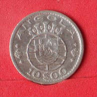 ANGOLA  10  ESCUDOS  1955  5 GRS - 0,720 SILVER KM# 73  -    (Nº12875) - Angola