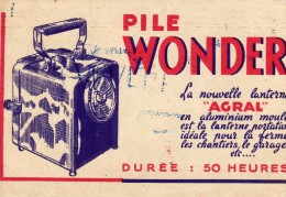 Pile WONDER - La Nouvelle Lanterne Agral - Durée : 50 Heures - Batterijen