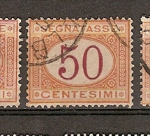 Italy & Marcofilia 1903 (10) - Taxe