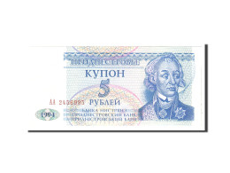 Billet, Transnistrie, 5 Rublei, 1994, Undated, KM:17, NEUF - Sonstige – Europa
