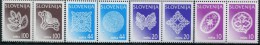 AC0920 Slovenia 1997 Lace Art 8v MNH - Archeologie