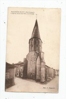 G-I-E , 87 , ROCHECHOUART , L'église SAINT SAUVEUR , Le Clocher , Voyagée 1945 - Rochechouart