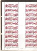 FRANCE  FEUILLE  DE 20 TIMBRES  NEUF ** MNH  N° 2288 DE  1983 - Full Sheets