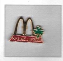 Pin´s  Restauraration  Rapide  Mac  Do  SPRING UP  2001 - McDonald's