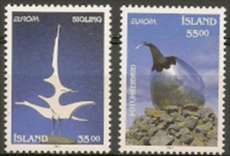 Iceland 1993 . CEPT. Modern Art.. Michel  786-87 MNH. - Neufs