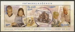 Iceland 1994 . Stamp Day. Stamp Collection. Michel  Bl.17 MNH. - Blocks & Sheetlets