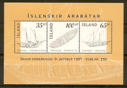 Iceland 1997.  Stamp Day. Souvenir Sheet. Michel  Bl.20 MNH. - Blokken & Velletjes