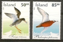 Iceland 2002.  Birds.  Michel 1022-23 MNH. - Unused Stamps