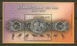 Iceland 2006.  Stamp Day. Souvenir Sheet. Michel Bl.41 MNH. - Blokken & Velletjes