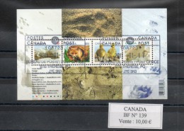 Canada. Bloc Feuillet. Animaux - Blocks & Sheetlets